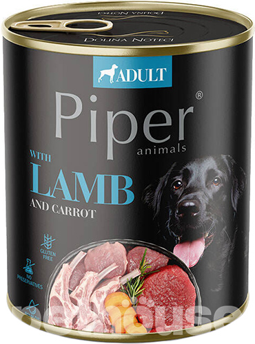Dolina Noteci Piper Cans Adult with Lamb and Carrot