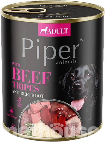 Dolina Noteci Piper Cans Adult with Beef tripes and Beetroot