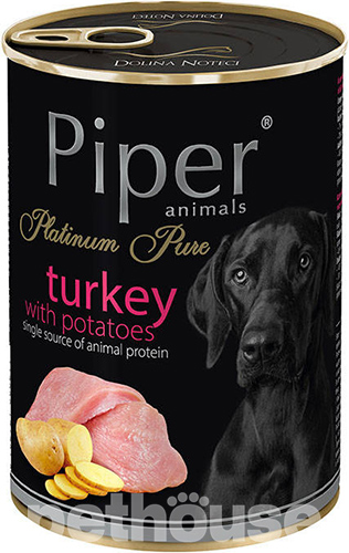 Dolina Noteci Piper Platinum Pure Cans Adult with Turkey and Potatoes