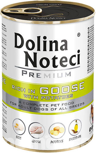 Dolina Noteci Premium Cans Adult rich in Goose and Potatoes
