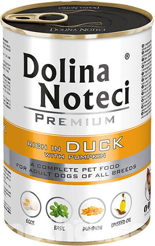 Dolina Noteci Premium Cans Adult rich in Duck and Pumpkin