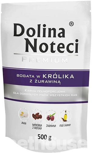 Dolina Noteci Premium Pouch Adult rich in Rabbit and Cranberries