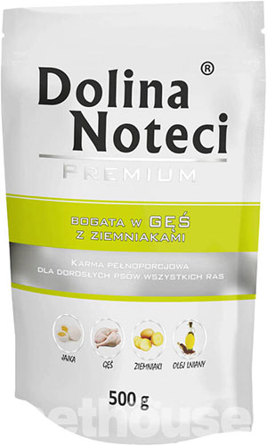 Dolina Noteci Premium Pouch Adult rich in Goose and Potatoes