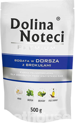 Dolina Noteci Premium Pouch Adult rich in Cod and Broccoli