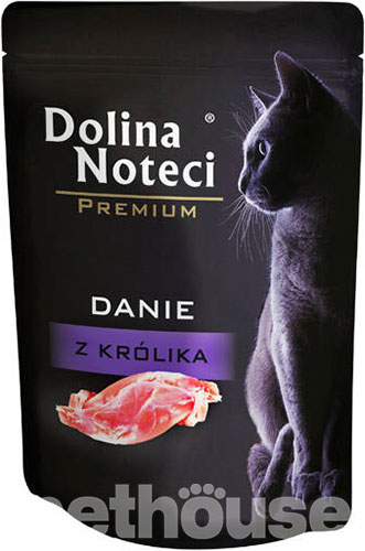 Dolina Noteci Premium Cat Pouch Adult Rabbit Dish