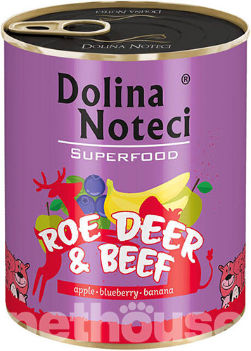 Dolina Noteci Superfood Cans Adult Roe deer & Beef