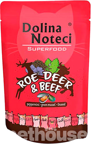 Dolina Noteci Superfood Cat Pouch Adult Roe deer & Beef