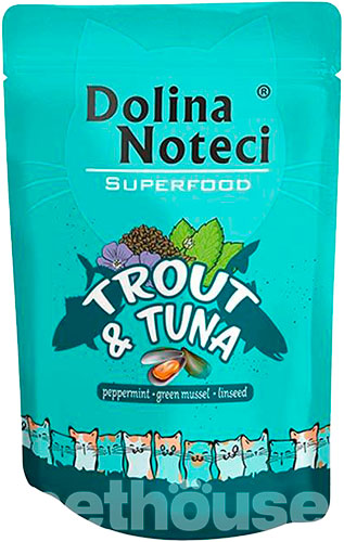 Dolina Noteci Superfood Cat Pouch Adult Trout & Tuna