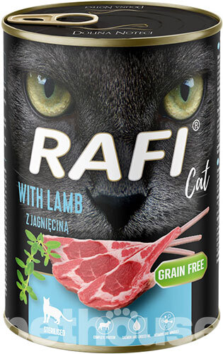 Dolina Noteci Rafi Cat Cans Sterilized with Lamb