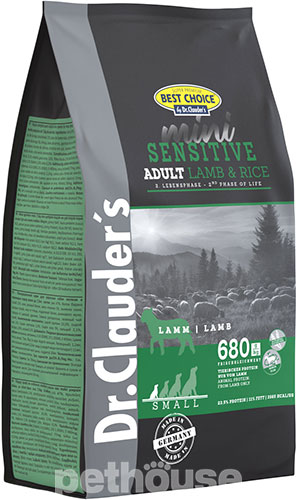 Dr. Clauder’s Dog Sensitive Mini Adult Lamb & Rice