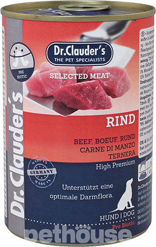 Dr. Clauder’s Selected Meat Яловичина для собак