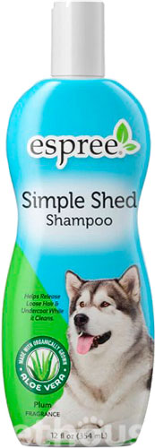 Espree Simple Shed Shampoo Шампунь для использования во время линьки у собак