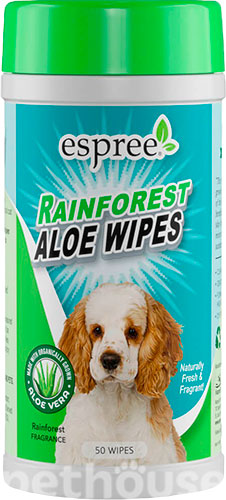 Espree Rainforest Wipes Влажные салфетки с лесным ароматом для шерсти собак