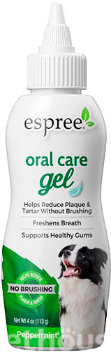 Espree Natural Oral Care Gel Peppermint Гель для догляду за зубами собак, з олією м’яти