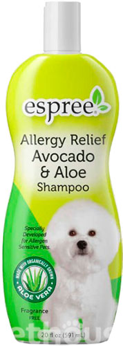 Espree Allergy Relief Avocado & Aloe Shampoo Гипоаллергенный шампунь с авокадо для собак
