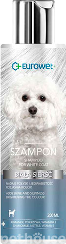 Eurowet White Coat Shampoo Шампунь для собак с белой шерстью