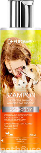 Eurowet Against Fleas and Ticks Shampoo Репеллентный шампунь для собак и кошек