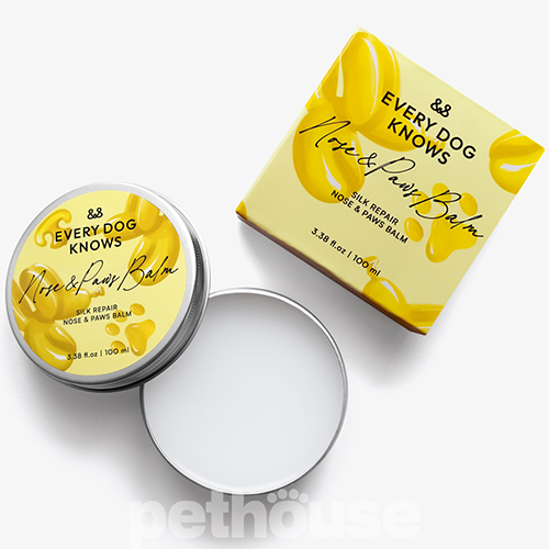 Every Dog Knows Silk Repair Nose & Paws Balm Бальзам для носа та подушечок лап для собак Every Dog Knows Silk Repair Nose & Paws Balm Бальзам для носа та подушечок лап для собак