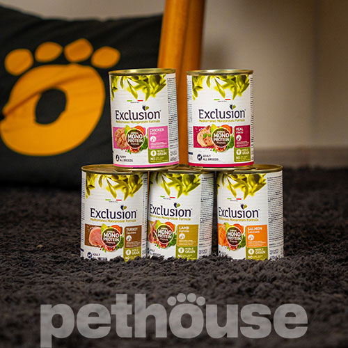 Exclusion Noble Grain Dog Adult Tuna Cans
