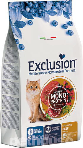 Exclusion Noble Grain Cat Sterilized Beef