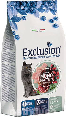 Exclusion Noble Grain Cat Sterilized 7+ Chicken