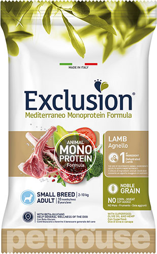 Exclusion Noble Grain Dog Adult Lamb Small Breed