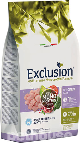 Exclusion Noble Grain Dog Light Chiсken Small Breed