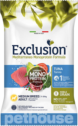 Exclusion Noble Grain Dog Adult Tuna Medium Breed