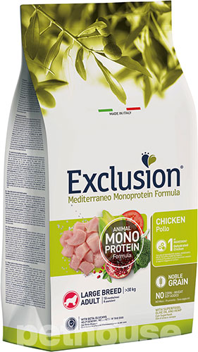 Exclusion Noble Grain Dog Adult Chicken Large Breed