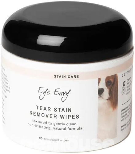 Eye Envy Tear Stain Remover Wipes Серветки від слізних доріжок для собак