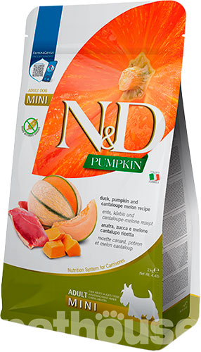 Farmina N&D Pumpkin Grain Free Dog Adult Mini Duck & Cantaloupe