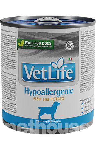 Farmina Vet Life Natural Diet Dog Hypoallergenic Fish&Potato Cans