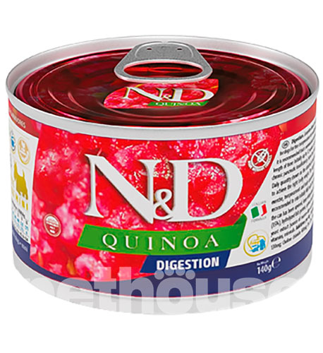 Farmina N&D Quinoa Dog Adult Mini Digestion Lamb & Fennel Cans