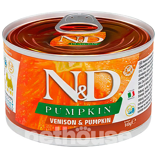 Farmina N&D Pumpkin Grain Free Dog Adult Mini Venison & Pumpkin Cans