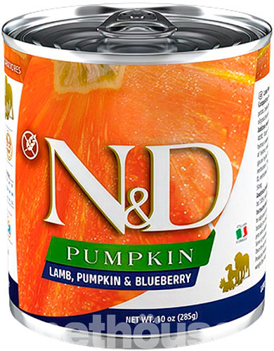 Farmina N&D Pumpkin Grain Free Dog Adult Lamb & Blueberry Cans