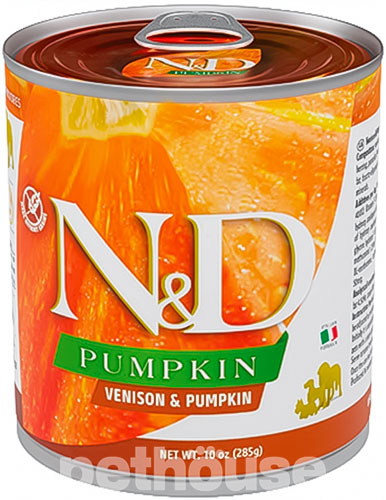 Farmina N&D Pumpkin Grain Free Dog Adult Venison & Pumpkin Cans