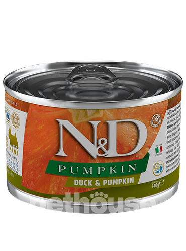 Farmina N&D Pumpkin Grain Free Dog Adult Mini Duck & Pumpkin Farmina N&D Pumpkin Grain Free Dog Adult Mini Duck & Pumpkin