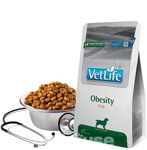 Farmina Vet Life Natural Diet Dog Obesity Fish