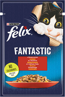 Felix Fantastic з яловичиною в желе