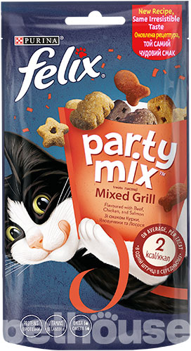 Felix Party Mix Grill Гриль мікс ласощів для котів