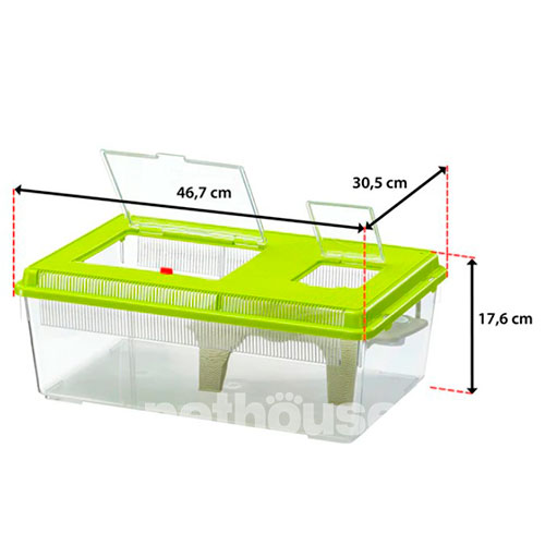 Ferplast Container Geo Flat Large Фаунариум пластиковый