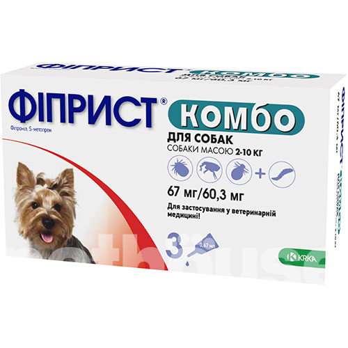 Фіприст Комбо для собак від 2 до 10 кг