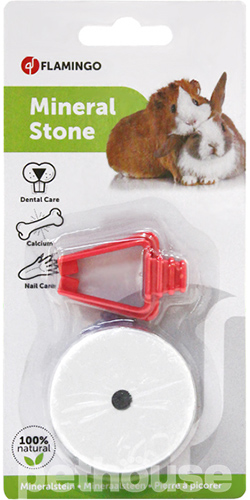 Flamingo Mineral Lickstone Минеральный камень для грызунов