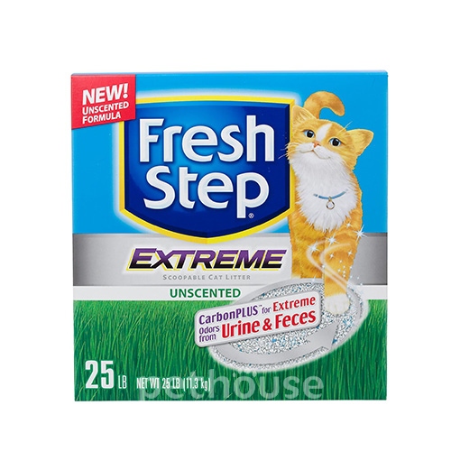 Fresh Step Extreme Odor Control, комкующийся наполнитель для туалета