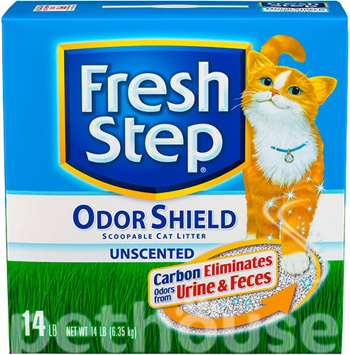 Fresh Step Odor Shield, грудкувальний наповнювач без аромату