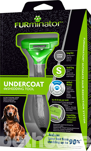 FURminator Long Hair Dog S - фурминатор для длинношерстных собак мелких пород, фото 4