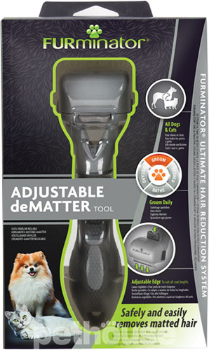 FURminator Adjustable deMatter Ковтуноріз для котів і собак