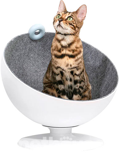 FurryTail Лежак-напівсфера Boss Elevated Cat Bed для котів