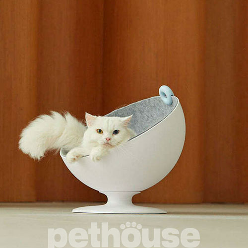 FurryTail Лежак-напівсфера Boss Elevated Cat Bed для котів, фото 8