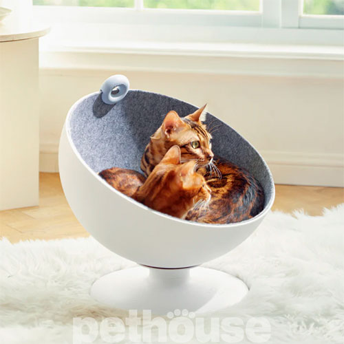 FurryTail Лежак-полусфера Boss Elevated Cat Bed для кошек, фото 9